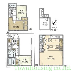 上目黒戸建の物件間取画像